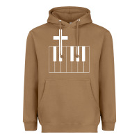 Toasted Coconut Church Organist Heavyweight Hoodie - longCreatives