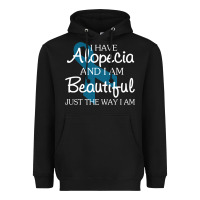 Black I Have Alopecia Awareness, I Am Beautiful Just Th Heavyweight Hoodie - longCreatives
