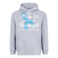 Heather Grey I Have Alopecia Awareness, I Am Beautiful Just Th Heavyweight Hoodie - longCreatives