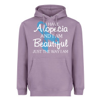Lavender I Have Alopecia Awareness, I Am Beautiful Just Th Heavyweight Hoodie - longCreatives