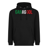 Black Gabagool New Jersey Italian Flag Food Sicilian Cap Heavyweight Hoodie - longCreatives