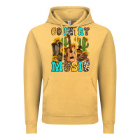 Vintage Mustard country music western olivia Vintage Hoodie - OliviaCreatesArt