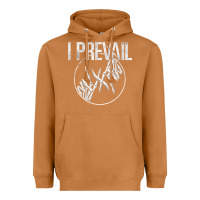 Meerkat I Prevail  Skeleton Hands  Official Merchandise Premium Heavyweight Hoodie - longCreatives