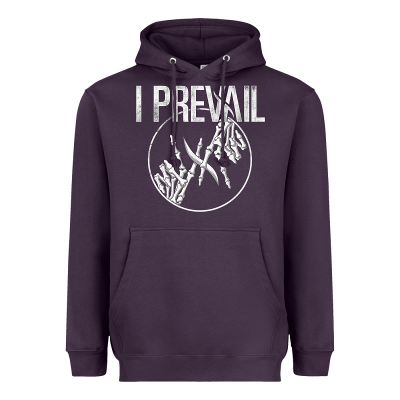 I Prevail  Skeleton Hands  Official Merchandise Premium Heavyweight Hoodie by longCreatives | Teevron