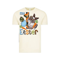 Vintage Arctic My first Easter Boy Easter Day Vintage Tee - HowdyJamesFarm