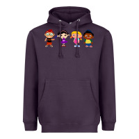 Plum Little Einsteins Heavyweight Hoodie - longCreatives