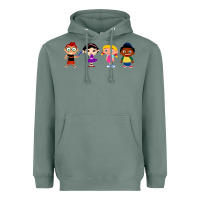 Sage Little Einsteins Heavyweight Hoodie - longCreatives