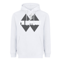 White I'm Difficult Double Black Diamond Skiing Heavyweight Hoodie - longCreatives