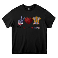 Black Peace Love Veteran Heavy Core Tee - Bettercallsaul