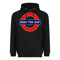 Black Mind The Gap Heavyweight Hoodie - longCreatives