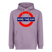 Lavender Mind The Gap Heavyweight Hoodie - longCreatives