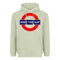 Matcha Mind The Gap Heavyweight Hoodie - longCreatives