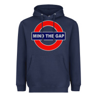 Navy Mind The Gap Heavyweight Hoodie - longCreatives