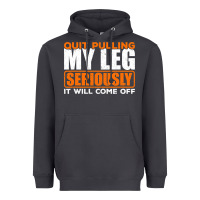 Smoke Quit Pulling My Leg Ampu Wheelchair Prosthetic Heavyweight Hoodie - longCreatives