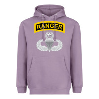 Lavender Ranger and Airborne Master Heavyweight Hoodie - longCreatives