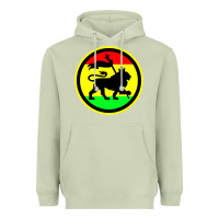 Matcha Rasta Lion Heavyweight Hoodie - longCreatives