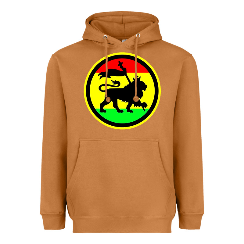 Rasta Lion Heavyweight Hoodie by longCreatives | Teevron