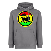 Storm Rasta Lion Heavyweight Hoodie - longCreatives
