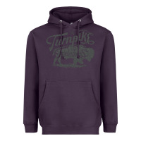 Plum Turnpike Copy Heavyweight Hoodie - longCreatives