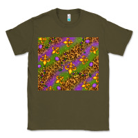 Army Green Mardi Gras tumbler Classic Tee - HowdyJamesFarm