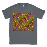 Charcoal Heather Mardi Gras tumbler Classic Tee - HowdyJamesFarm