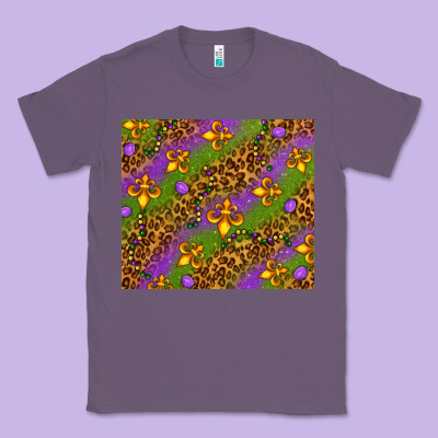 Mardi Gras Tumbler Classic Tee Designed By Howdyjamesfarm