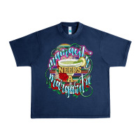 Navy Mamacita needs a Margarita Mexico Urban Heavy Tee - HowdyJamesFarm