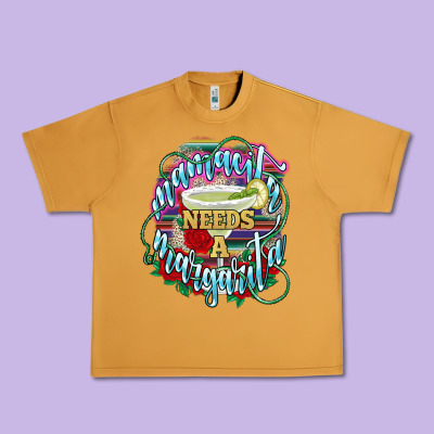 Mamacita Needs A Margarita Mexico Urban Heavy Tee Designed By Howdyjamesfarm