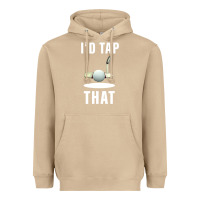 Mushroom I'd Tap That TFunny Golf Heavyweight Hoodie - longCreatives