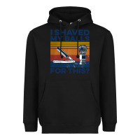 Black Nice I Shaved My Balls For This Vintage Heavyweight Hoodie - longCreatives