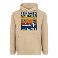 Mushroom Nice I Shaved My Balls For This Vintage Heavyweight Hoodie - longCreatives