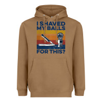Toasted Coconut Nice I Shaved My Balls For This Vintage Heavyweight Hoodie - longCreatives