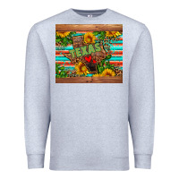Heather Grey texas Premium Sweatshirt - AdoDesignShop