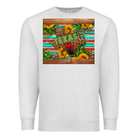 Oatmeal Heather texas Premium Sweatshirt - AdoDesignShop