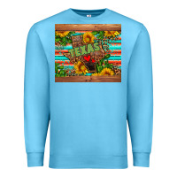 Ocean Blue texas Premium Sweatshirt - AdoDesignShop