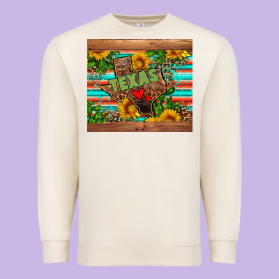Texas Premium Sweatshirt Designed By Adodesignshop