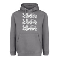 Storm Retro Three England Lions Vintage Souvenir Heavyweight Hoodie - longCreatives