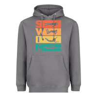 Storm Retro Vintage Swimming Gift For Swimmers Heavyweight Hoodie - longCreatives