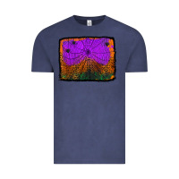 Vintage Denim halloween spider web background Vintage Tee - Jasminsmagicworld