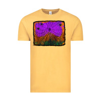 Vintage Mustard halloween spider web background Vintage Tee - Jasminsmagicworld