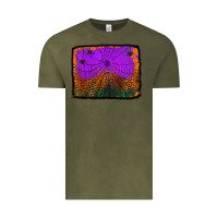 Vintage Olive halloween spider web background Vintage Tee - Jasminsmagicworld