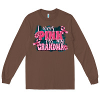 Chestnut i wear pink for my grandma Long Sleeve Tee - FaDigitalArtStudio
