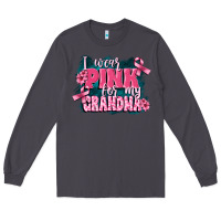 Smoke i wear pink for my grandma Long Sleeve Tee - FaDigitalArtStudio