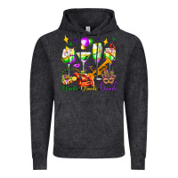 Vintage Black drink drank drunk mardi gras wine glasses olivia Vintage Hoodie - OliviaCreatesArt
