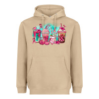 Mushroom breast cancer  coffee cups Heavyweight Hoodie - AdoDesignShop