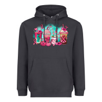 Smoke breast cancer  coffee cups Heavyweight Hoodie - AdoDesignShop