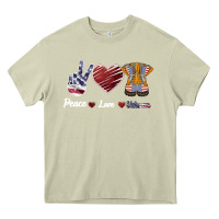 Mossy Peace Love Veteran Heavy Core Tee - Bettercallsaul