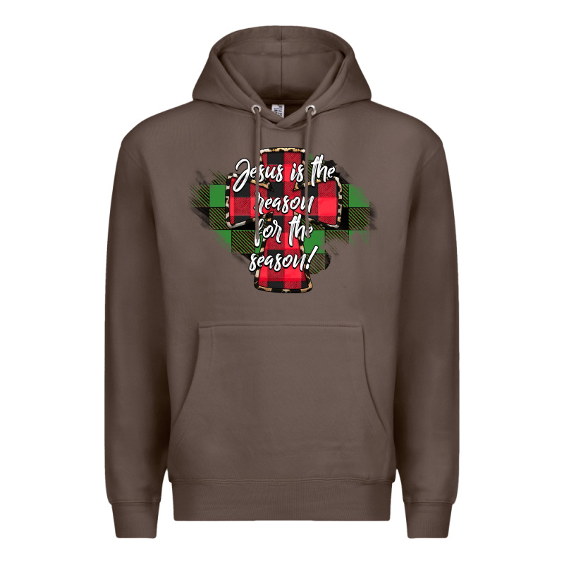Jesus Is The Reason For The Season Premium Hoodie by CowhideDigitalArt | Teevron