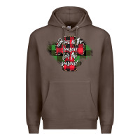 Coffee Jesus is the Reason For The Season Premium Hoodie - CowhideDigitalArt