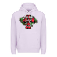 Lilac Jesus is the Reason For The Season Premium Hoodie - CowhideDigitalArt